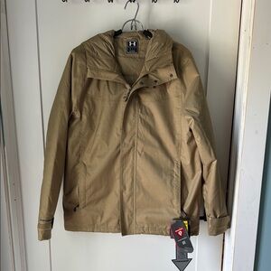 Waterproof Under Armour Tan Performance Jacket